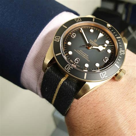 tudor black bay bronze replica strap|tudor black bay bronze review.